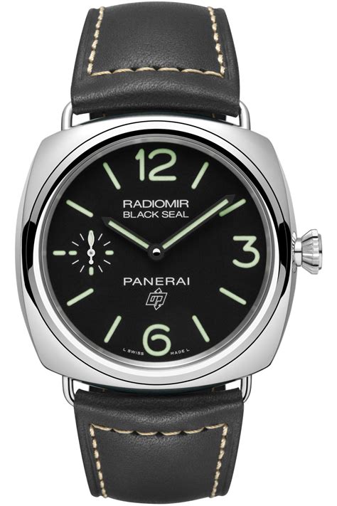 black seal panerai radiomeror|panerai radiomir black seal automatic.